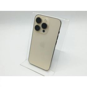 【中古】【赤ロム保証あり】Apple SoftBank 【SIMフリー】 iPhone 14 Pro 1TB ゴールド MQ2U3J/A【吉祥寺】保証期間1週間【ランクC】