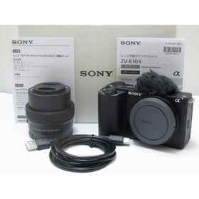 ソニー SONY ミラーレス一眼 VLOGCAM ZV-E10M2（レンズキット）
