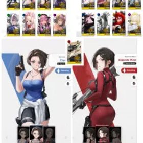 北アメリカ | LV:6 |C2 レッドフード+C1 スカーレット BS+ リベラリオ + グレイブ + ジル + エイダ + クエンシー : EQ + アニス : SS +.... |#nn42