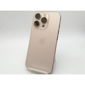 【中古】Apple 国内版 【SIMフリー】 iPhone 16 Pro 128GB デザートチタニウム MYMX3J/A【大須2】保証期間１ヶ月【ランクB】