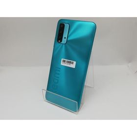 【中古】Xiaomi 国内版 【SIMフリー】 Redmi 9T オーシャングリーン 4GB 64GB M2010J19SR【宇田川】保証期間１ヶ月【ランクA】