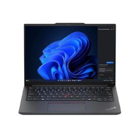 Lenovo ThinkPad E14 Gen 6 21M70006US 14インチノートブック - WUXGA - Intel Core Ultra 5 125U - 16 GB - 256 GB SSD - 英語キーボード - ブラック。
