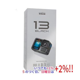 【ブラックフライデーセール期間中はさらに+２％！11/30まで！】GoPro ウェアラブルカメラ HERO13 BLACK CHDHX-131-FW