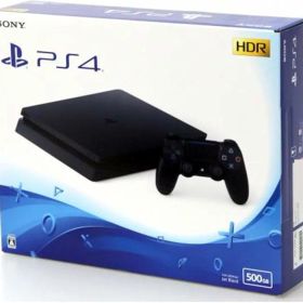 【整備済み品】 SONY ソニー PlayStation 4 ジェットブラック 500GB CUH-2100AB01 プレステ4 プレイステーション4 PS4 180日保証 【メーカー生産終了】