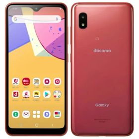 【中古】Cランク【傷や汚れあり】 SIMフリー SC-42A SAMSUNG Galaxy A21 レッド 利用制限〇(白ロム) 送料無料