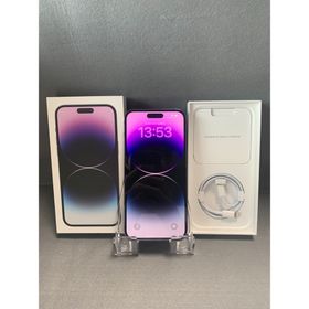 アップル(Apple)の美品 Apple版 SIMフリー iPhone14 Pro Max 256GB(スマートフォン本体)