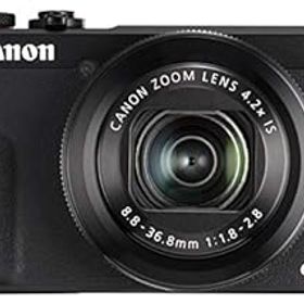 【中古】(非常に良い)Canon コンパクトデジタルカメラ PowerShot G7 X Mark III ブラック 1.0型センサー／F1.8レンズ／光学4.2倍ズーム PSG7XMARKIIIBK