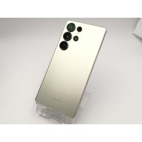 【中古】SAMSUNG 国内版 【SIMフリー】 Galaxy S25 Ultra チタニウムジェードグリーン 12GB 256GB SM-S938Q【ECセンター】保証期間１ヶ月【ランクC】