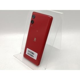 【中古】Wiko 楽天モバイル 【SIMフリー】 Rakuten Hand 5G クリムゾンレッド 4GB 128GB P780【ECセンター】保証期間１ヶ月【ランクC】