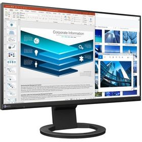 EIZO EV2480-ZBK FlexScan 23.8型液晶ディスプレイ (1920×1080 / HDMI・DisplayPort・USB Type-C / ブラック / スピーカー:あり)
