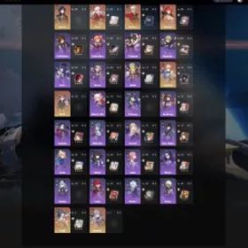 [アジア 正規垢] 開拓レベル 70+17イベントレッグ+ハイシレン+黄泉 E2|サイン+ヒヤシン+パイノン+ロビン+ブラックスワン+花火+アーチャー+フオフオ+符玄+メアド譲渡可能 + Eメール