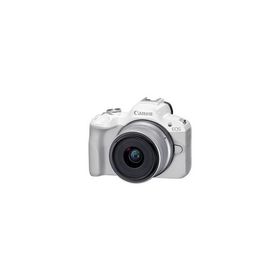 ★キヤノン / CANON EOS R50 RF-S18-45 IS STM レンズキット [ホワイト]【デジタル一眼カメラ】【送料無料】