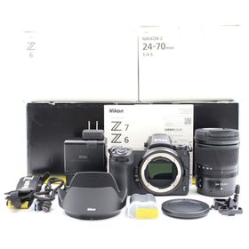 ■新品同様■ Nikon Z6 24-70 レンズキット ブラック(ミラーレス一眼)