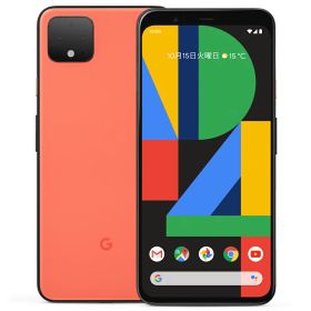 【中古】Bランク 【やや傷や汚れあり】SIMロック解除済み G020Q Google Pixel 4 XL 64GB オーソーオレンジ 本体のみ 利用制限なし(白ロム) 送料無料