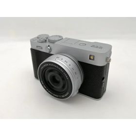 【中古】FujiFilm FUJIFILM X-E5 XF23mmレンズキット シルバー【新宿2】保証期間1ヶ月【ランクA】
