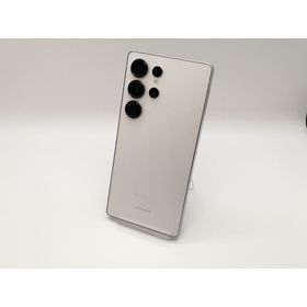 【中古】SAMSUNG 国内版 【SIMフリー】 Galaxy S25 Ultra チタニウムホワイトシルバー 12GB 256GB【ECセンター】保証期間１ヶ月【ランクA】