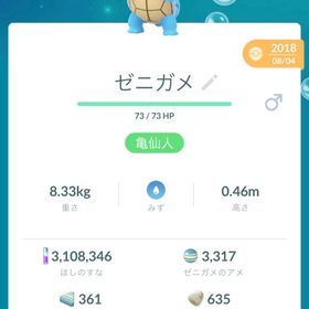 非対面トレード コスチュームゼニガメ2018年産 | ポケモンGOのトレード(モンスター)、RMTの販売・買取一覧