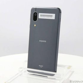 〔中古〕SHARP(シャープ) AQUOS sense3 basic 32GB ブラック SHV48 auロック解除SIMフリー〔269-ud〕