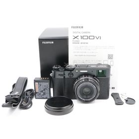 【ほぼ新品】FUJIFILM X100VI ブラック フジフイルム コンデジ