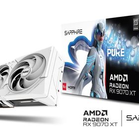 SAPPHIRE｜サファイア SAPPHIRE PURE Radeon RX 9070 XT GAMING OC 16GB グラフィックボード（ホワイト） PURERX9070XT16GB返品種別B