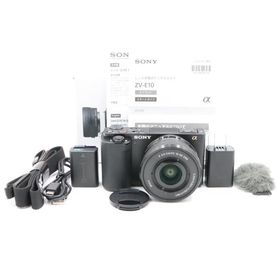 【極上品】SONY ZV-E10L Black ソニー ボディ