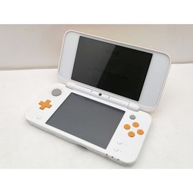 【中古】Nintendo Newニンテンドー2DS LL ホワイト×オレンジ JAN-S-OAAA【仙台イービーンズ】保証期間１ヶ月【ランクA】