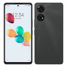 【中古】【安心保証】 あんしんファミリースマホ A303ZT[128GB] SoftBank ブラック