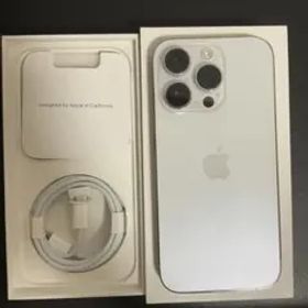 Apple iPhone 14 Pro シルバー 本体 256GB 画面ひびあり