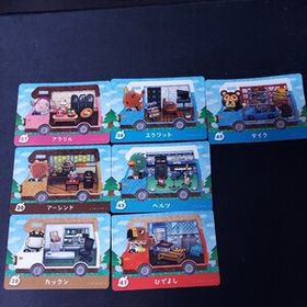 どうぶつの森amiiboカード 中古7枚セット