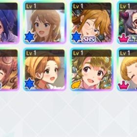 初期 あずさ3種 恵美 紬2種など | ミリシタ(ミリオンライブ！シアターデイズ)のアカウントデータ、RMTの販売・買取一覧