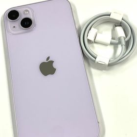 【モバイルBOX】電池84%SIMフリー iPhone14 Plus 256GB パープル