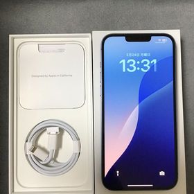 超美品 国内版 SIMフリー iPhone14 Plus 128GB ブルー色