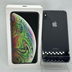 iPhone XS Max 64GB スペースグレイ SIMフリー ソフトバンク版 バッテリー78％