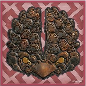 玄武 ラバーコースター 「祇：Path of the Goddess」 コースター