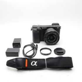 SONY(ソニー) APS-C ミラーレス一眼カメラ α6400 パワーズームレンズキット(同梱レンズ:SELP1650) ブラック ILCE-6400L B