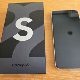 未使用 AU Galaxy S22 SCG13 ファントムホワイト