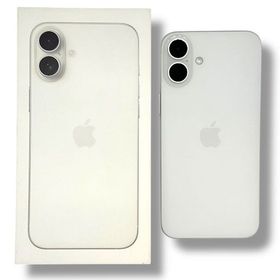 【バッテリー100%】iPhone 16Plus 128GB ホワイト SIMフリー