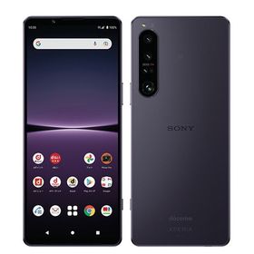 【中古】 SO-51C Xperia 1 IV パープル so51cpu7mtm