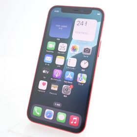 【SIMフリー】iPhone12 mini 256GB レッド 電池76％ 利用制限保証 訳あり