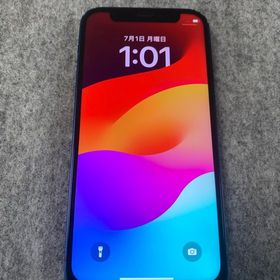 美品中古 国内版 SIMフリー iPhone12 mini 128GB ブルー色