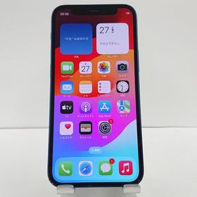 iPhone12 mini 128GB SIMフリー ブルー c02066