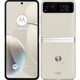 【中古】 motorola razr 40s XT2323-7[256GB] SoftBan… SoftBank/Y!mobile 状態A 256GB