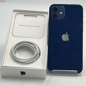 爆速発送iPhone12 256GB ブルー MGJ33J/A SoftBank版SIMフリー 美品