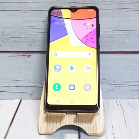 au SCV49 ブラック Galaxy A21 080