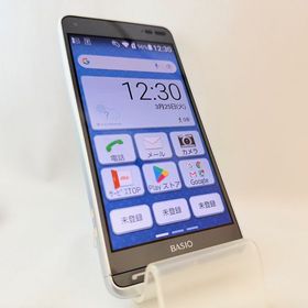 SIMロック解除済！5031012D【美品】BASIO3/KYV43(ブルー)