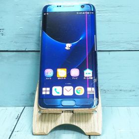 docomo Galaxy S7 edge SC-02H ブルー [訳あり] 806