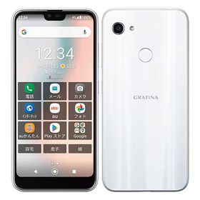 【中古】 GRATINA KYV48[32GB] au ホワイト【安心保証… au/UQ mobile 状態A 32GB