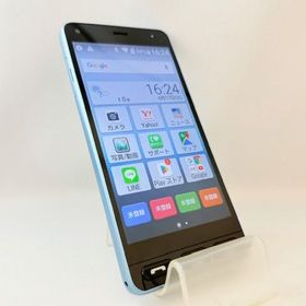 5061025D【超美品】かんたんスマホ/705KC(ライトブルー)Y!mobile版