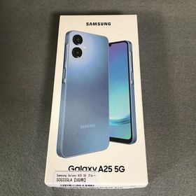 新品未使用 SIMフリー Samsung Galaxy A25 5G 64GB ブルー色