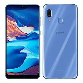【中古】 GALAXY A30 SCV43[64GB] UQモバイル ブルー… au/UQ mobile 状態A 64GB